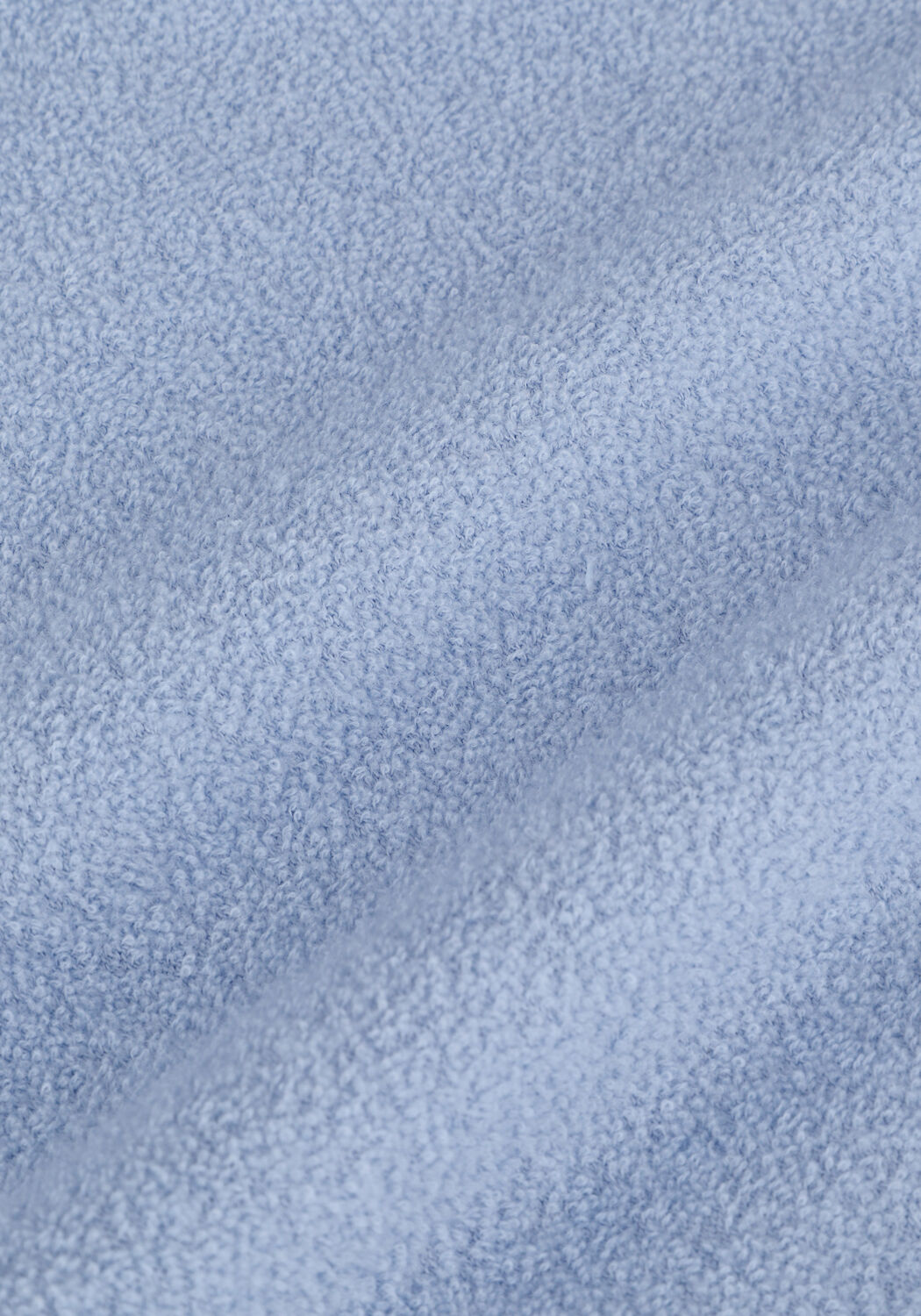 Lichtblauwe VANILIA Mini jurk TOWEL POLO DRESS - large