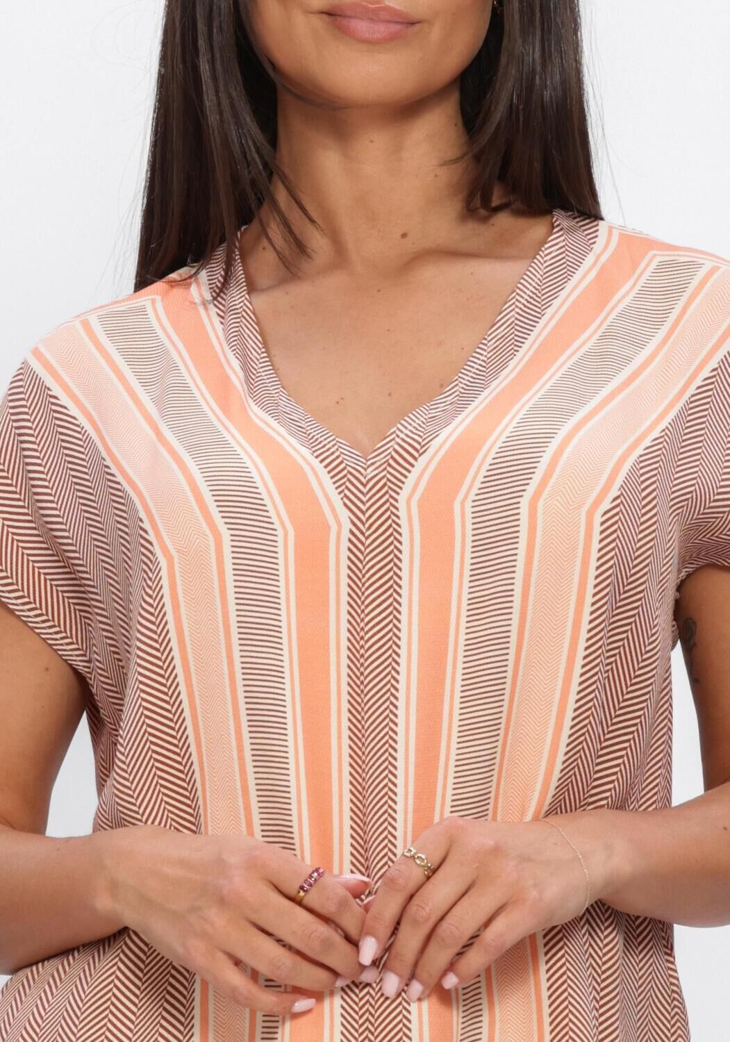 EST'SEVEN AYLANI TOP Hauts & T-shirts en beige - large