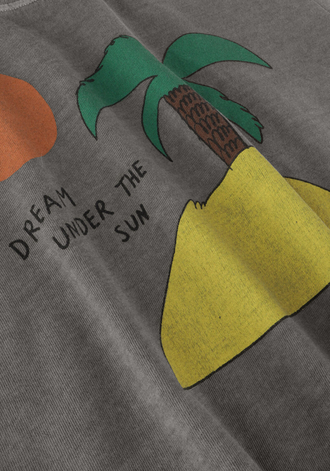 Grijze Jelly Mallow T-shirt BEACH PIGMENT T-SHIRT - large