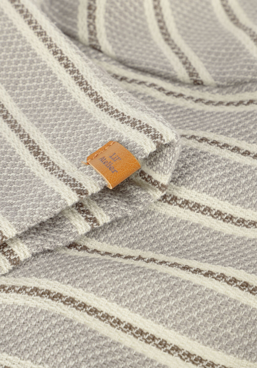 Taupe LIL' ATELIER  NBMFREDE SS LOOSE SHIRT LIL - large