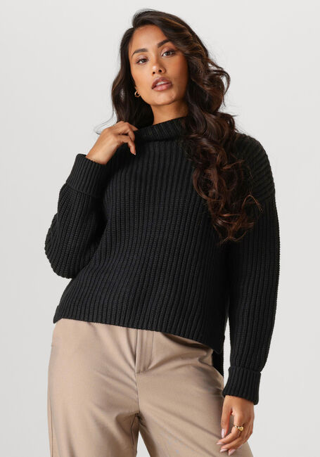 SELECTED FEMME Pull SELMA LS KNIT PULLOVER B en noir - large
