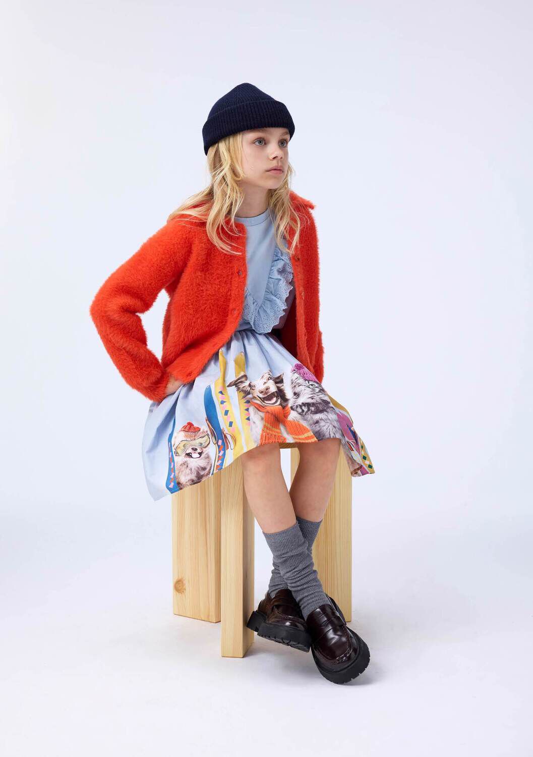 MOLO Gilet GWEN en rouge - large