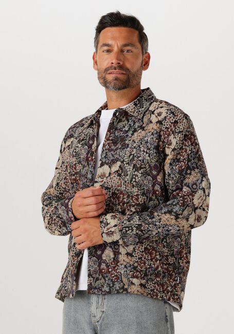 LES DEUX Surchemise HUGH JACQUARD OVERSHIRT en multicolore - large
