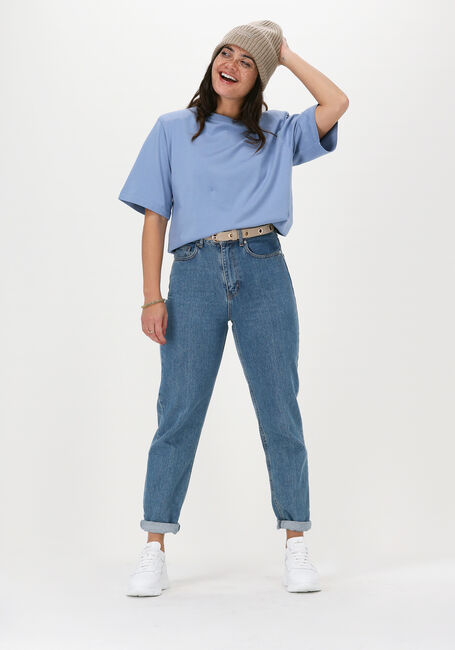Blauwe JUST FEMALE Mom jeans STORMY JEANS 0104 Blauwe JUST FEMALE Mom jeans STORMY JEANS 0104 - large