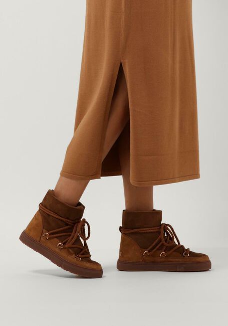 INUIKII Bottes fourrure CLASSIC NABUK en marron - large