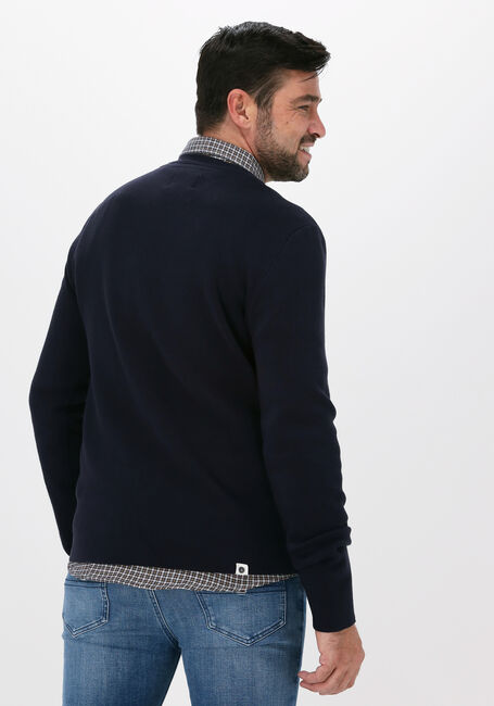 Donkerblauwe ANERKJENDT Trui AKROC KNIT - large