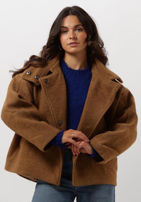 BY-BAR Manteau RIKA COAT en camel - large