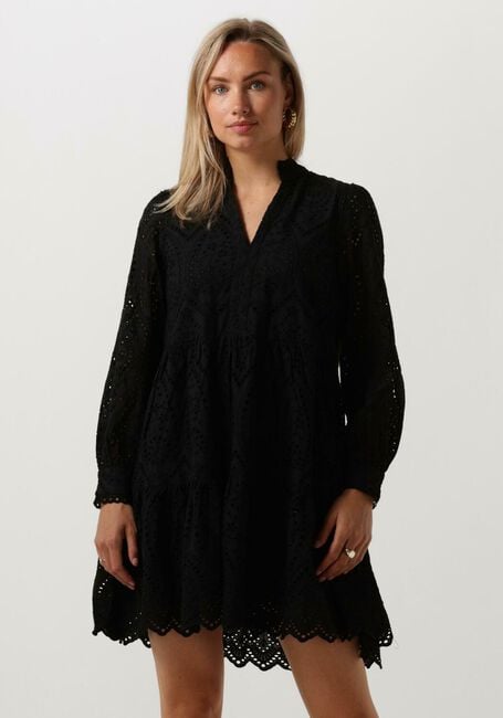 Zwarte Y.A.S. Mini jurk YASHOLI LS DRESS - large