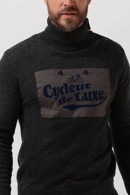 CYCLEUR DE LUXE Col roul&eacute; 7410 en gris - large