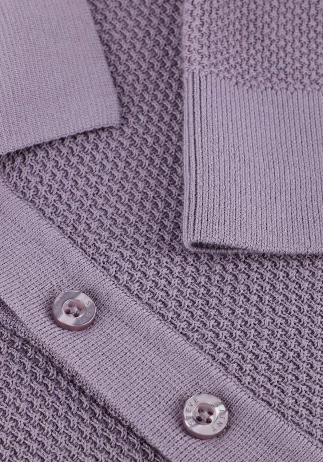 SAINT STEVE Polo GUNTHER Lilas - large