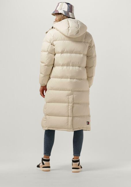 Beige TOMMY JEANS Gewatteerde jas TJW ALASKA LONG PUFFER - large