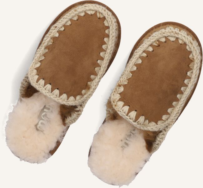 Cognac MOU Pantoffels SLIPPER FULL ESKIMO STITCH Cognac MOU Pantoffels SLIPPER FULL ESKIMO STITCH - large