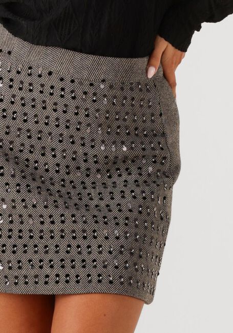 AAIKO Mini-jupe ARIANA PES 255 en taupe - large