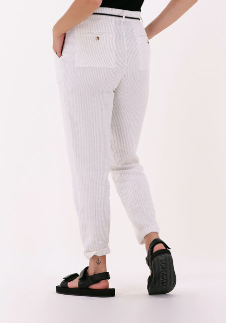 10DAYS Pantalon STRIPED PANTS Cr&egrave;me - large