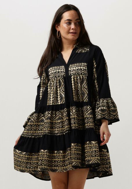 Zwarte GREEK ARCHAIC KORI Mini jurk 330652 - large