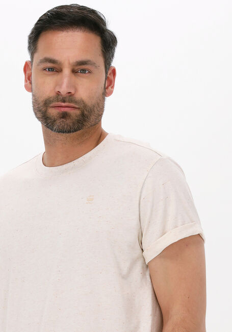 G-STAR RAW T-shirt LASH R T S/S en beige - large