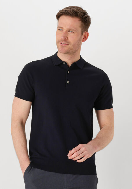 PROFUOMO Polo POLO SHORT SLEEVE Bleu foncé - large