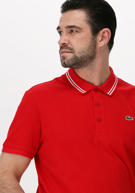 LACOSTE Polo 1HP3 MEN'S S/S POLO 0122 en rouge - large