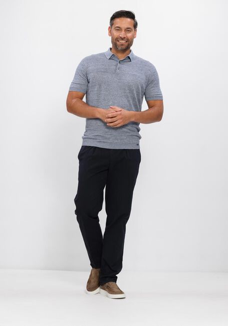 Blauwe GENTILUOMO Polo POLO 3 BUTTINS - large