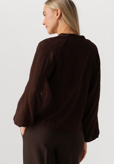 CO'COUTURE SHINA LACE V-SHIRT Blouses en marron - large