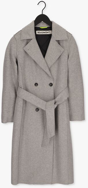 BEAUMONT Manteau BELTED COAT en gris - large