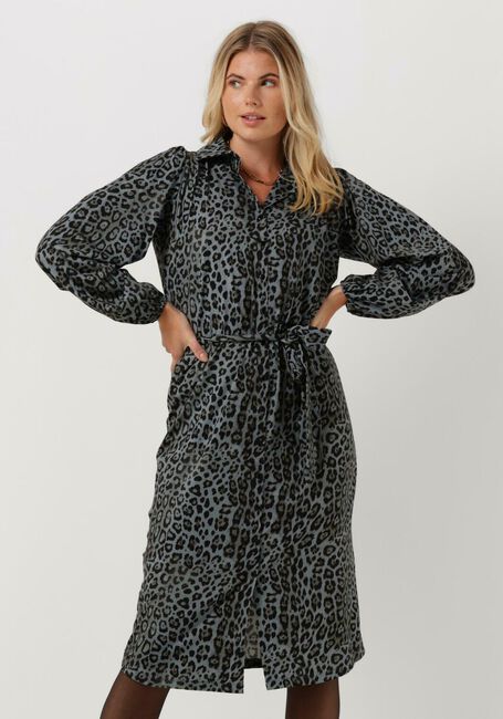 JANSEN AMSTERDAM Robe midi TITIA en bleu - large