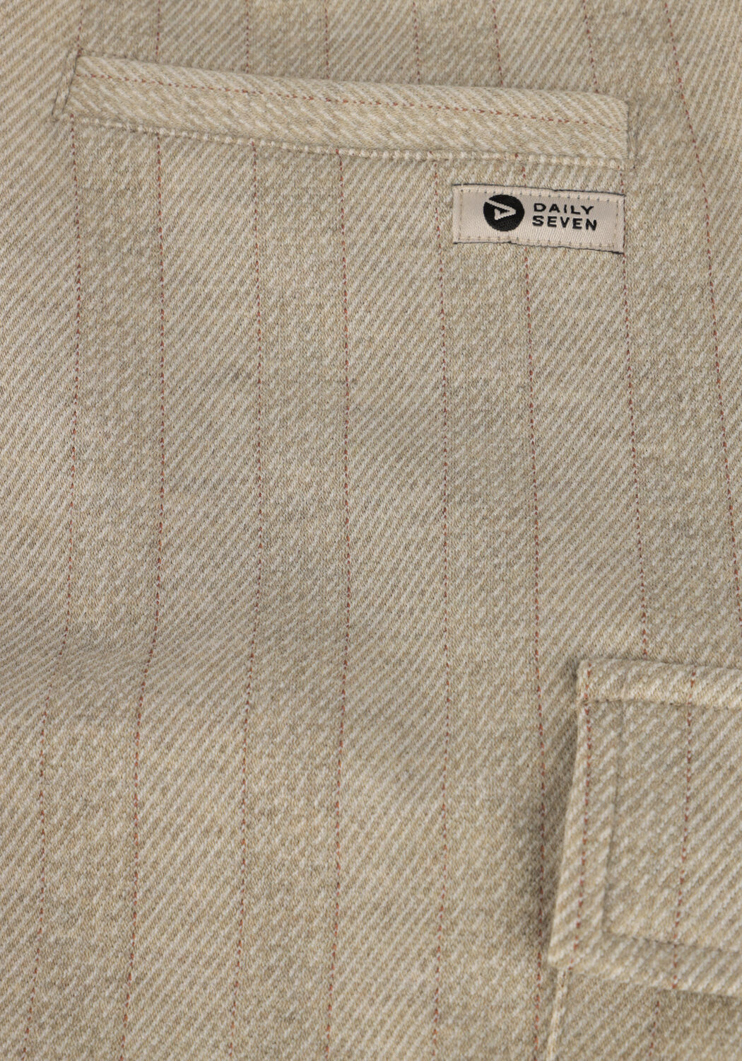 DAILY7 Pantalon courte CHECK CARGO SHORT en gris - large