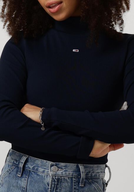 TOMMY JEANS Col roulé TJW ESSENTIAL MOCK NECK en bleu - large