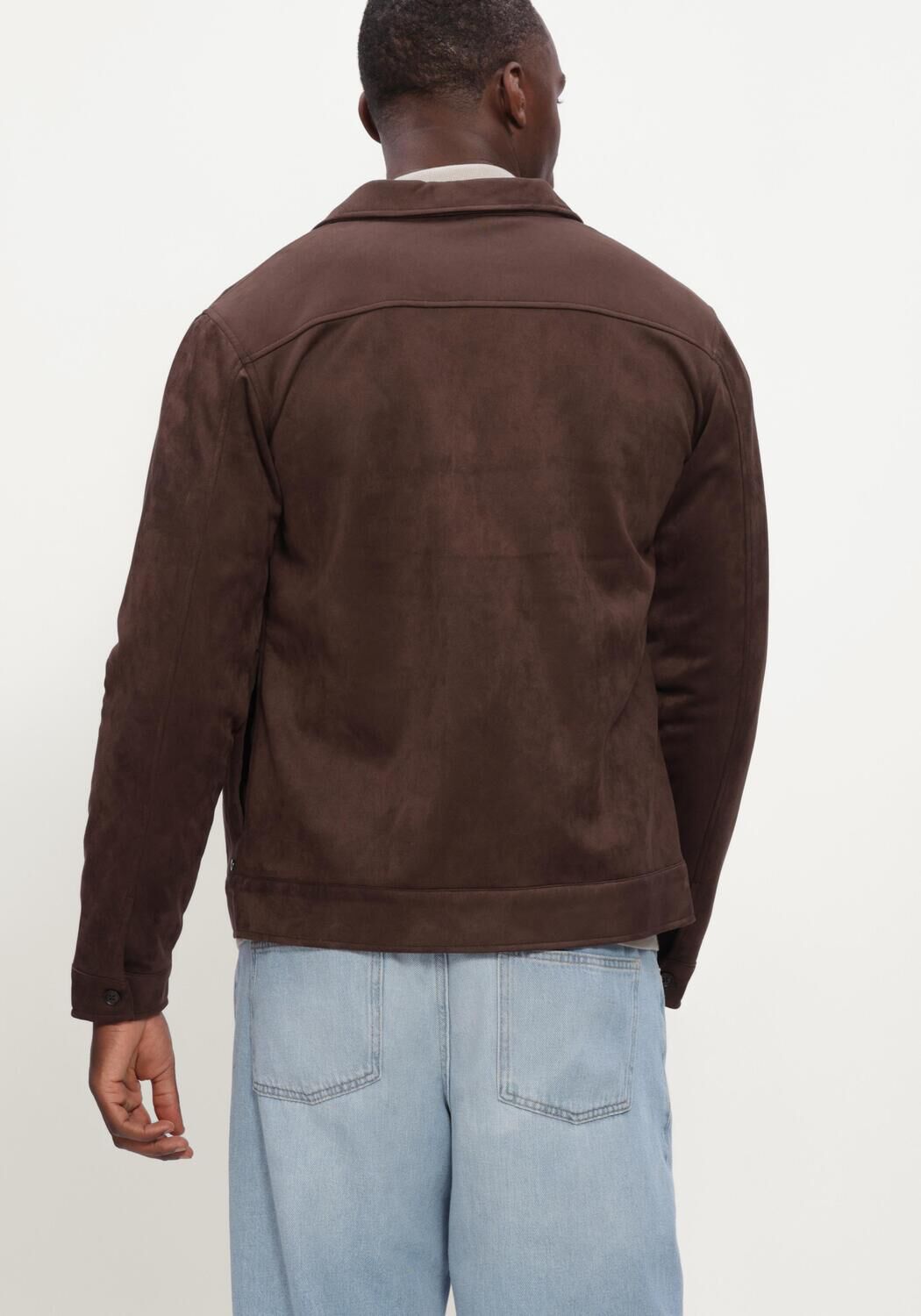 BLUE INDUSTRY Surchemise BLUE INDUSTRY SHIRTJACKET en marron - large