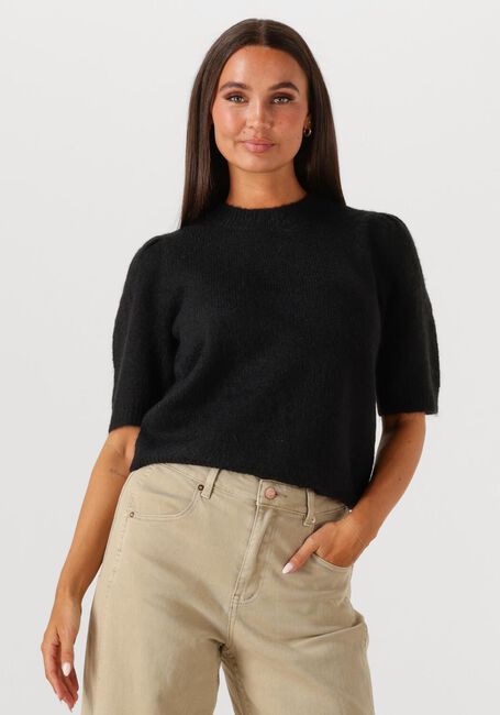 Y.A.S. Pull YASANNE SS KNIT PULLOVER en noir - large