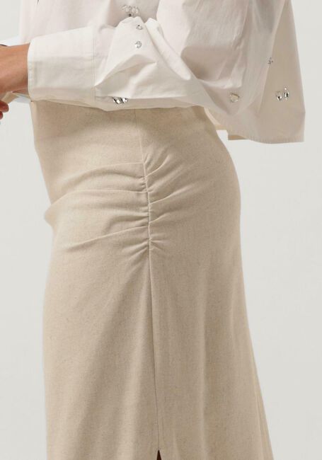 SECOND FEMALE Jupe midi ESTIVO SKIRT Crème - large