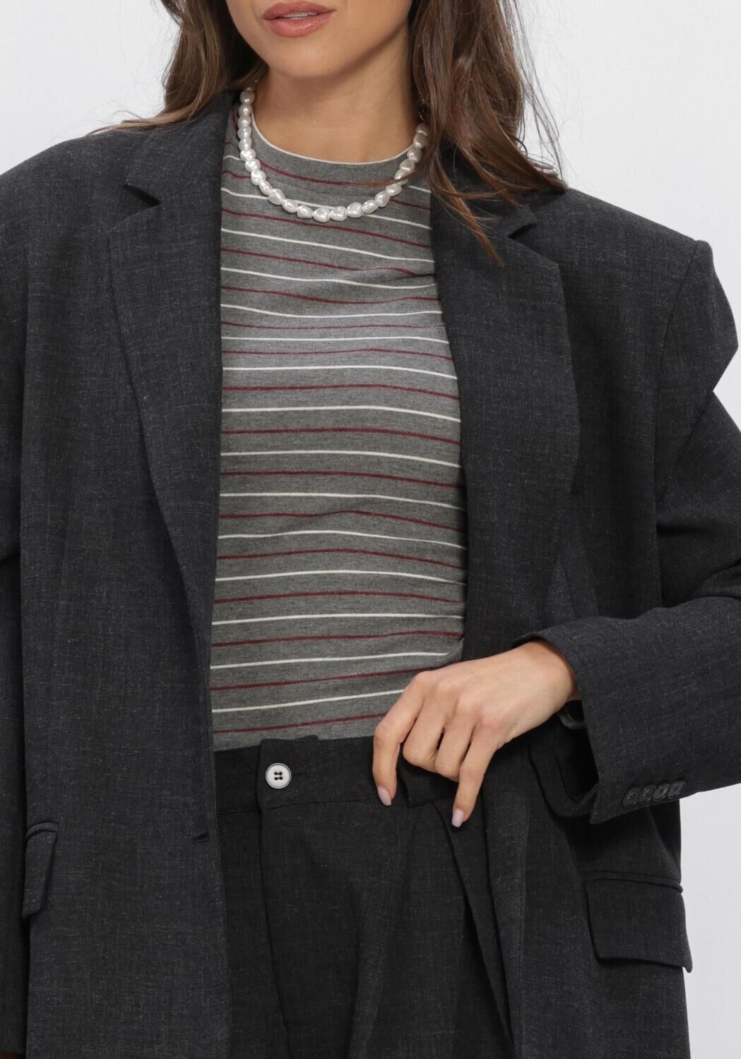 Donkergrijze ELEH Blazer EFW260193 - large