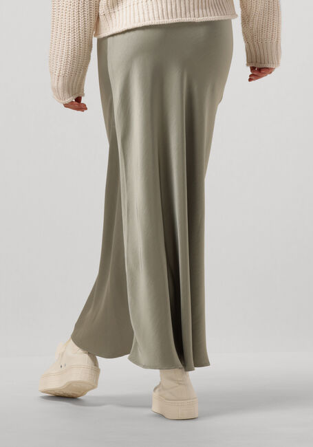 NEO NOIR Jupe maxi VICKY HEAVY SATEEN SKIRT en vert - large