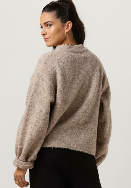 NOTRE-V Pull NV-CLARICE BOUCLE KNIT BLOUSE Sable - large