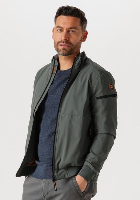 Groene PME LEGEND Jack FLIGHT JACKET WINGLOCK 2 LAYER SOFTSHELL - large