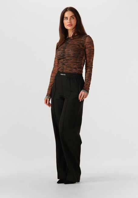 Zwarte HARPER & YVE Wijde broek DORA-PA - large