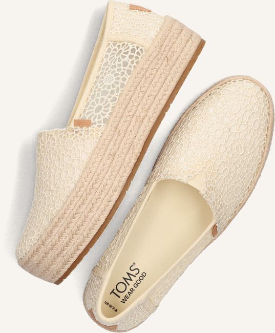 Beige TOMS Espadrilles VALENCIA Beige TOMS Espadrilles VALENCIA - large