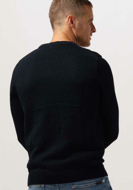 SAINT STEVE Pull FINN Bleu foncé - large