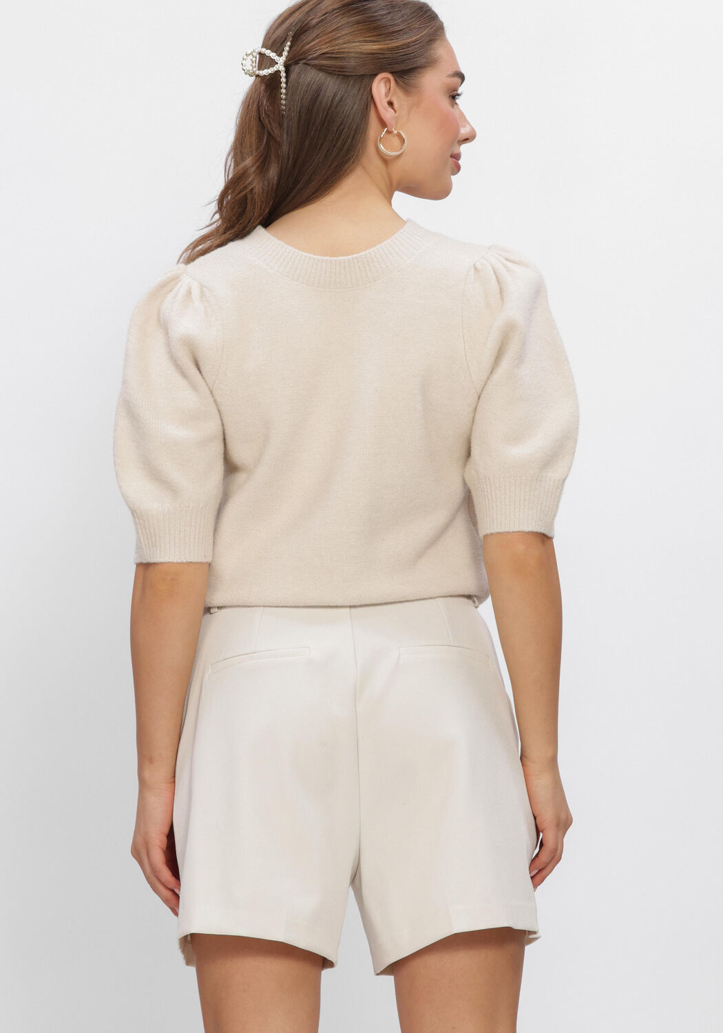 OMODA ATELIER Gilet OM-DEATE X BO en beige - large