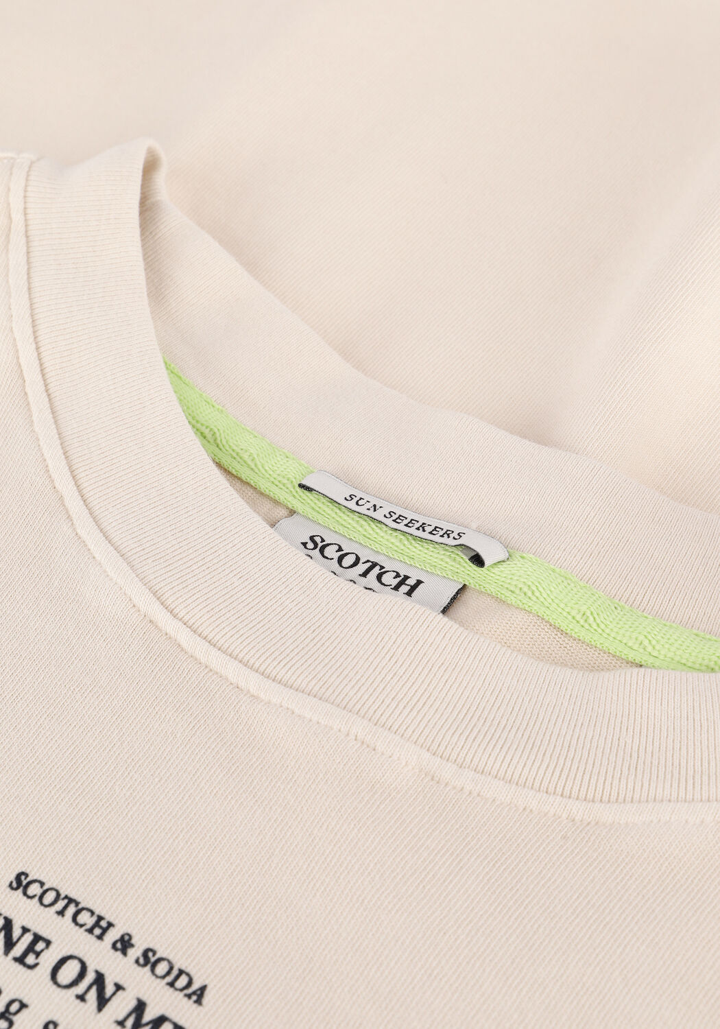 SCOTCH & SODA T-shirt LOOSE-FIT ORGANIC COTTON T-SHIRT Sable - large