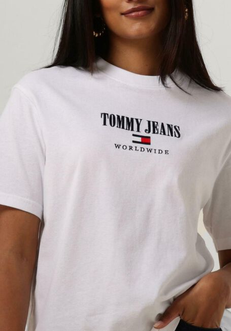 Witte TOMMY JEANS T-shirt RLX ARCHIVE 1 TEE - large