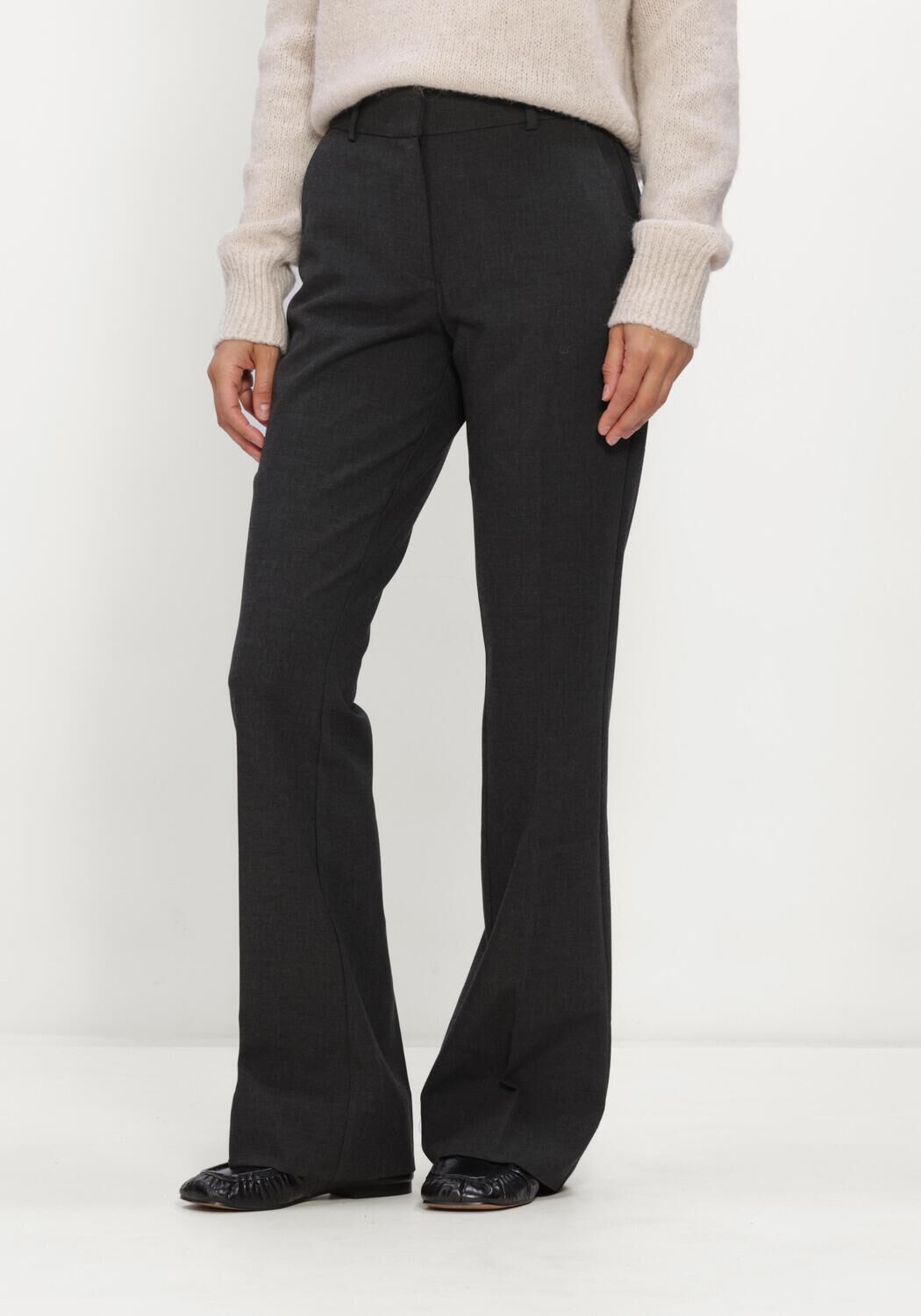 Donkergrijze FIVEUNITS Flared broek CLARA 826 - large