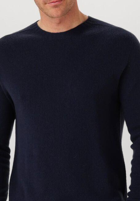 Donkerblauwe PROFUOMO Trui PULLOVER CREW NECK - large