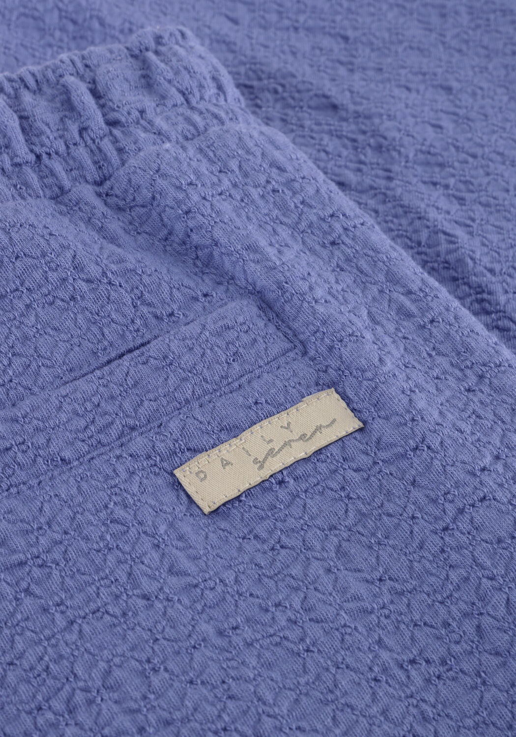 Paarse DAILY7 Broeken/jumpsuits WIDE STRUCTURE PANTS - large