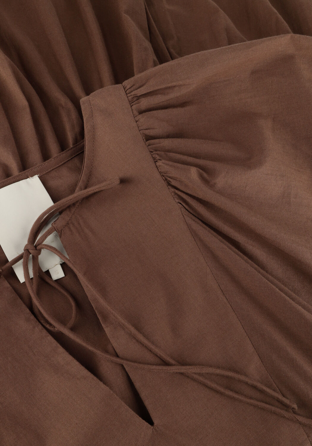 Bruine NOTRE-V Maxi jurk NV-DENTE MIDI DRESS - large