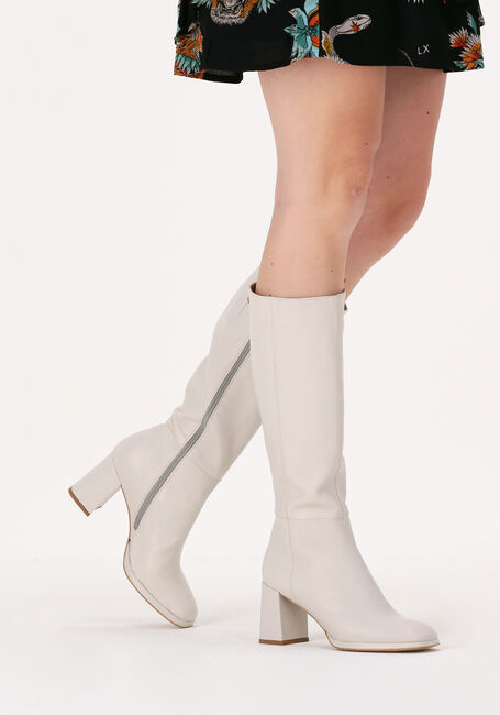 NOTRE-V Bottes hautes A0176 en blanc - large