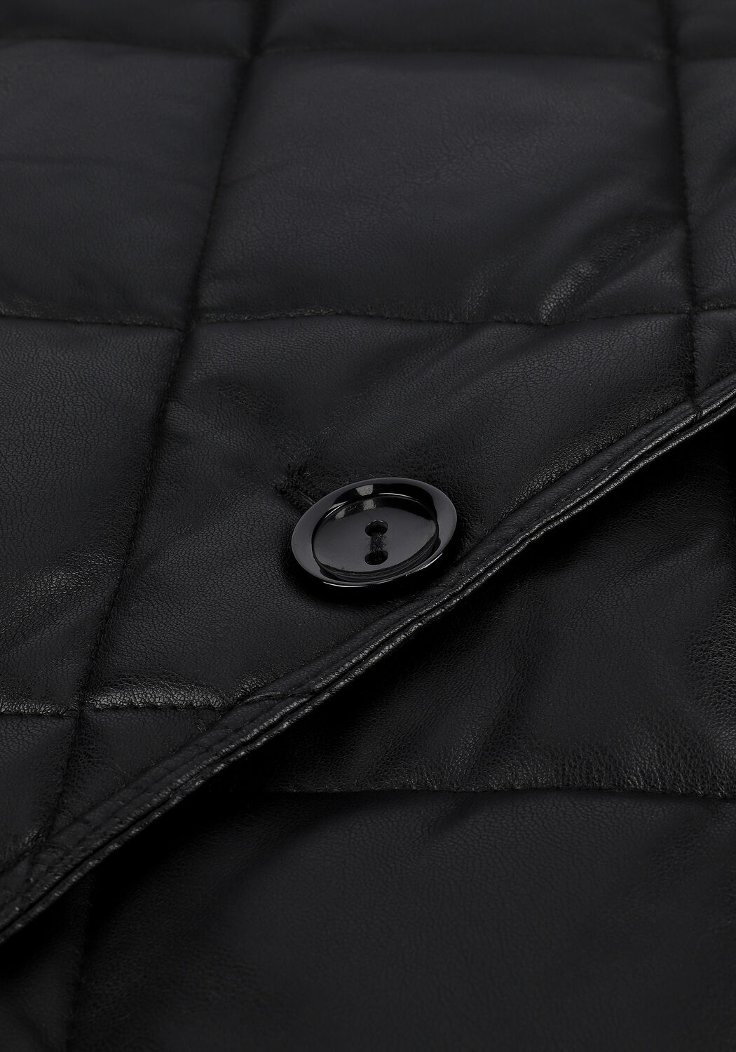 STAND STUDIO Veste en cuir NANNA JACKET en noir - large