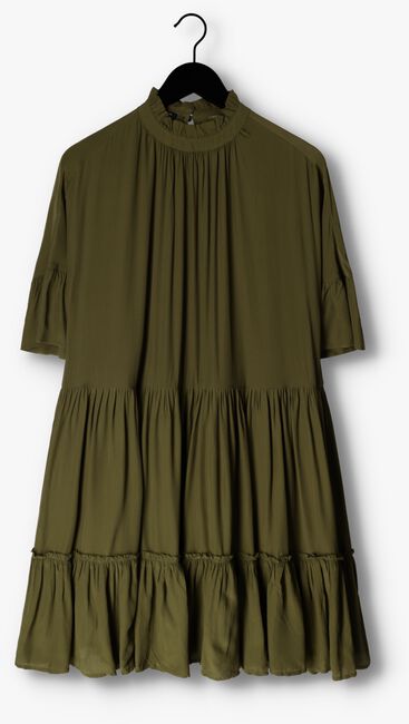 SCOTCH & SODA Mini robe SHORT DRESS WITH RUFFLE SLEEVE DETAIL en vert - large