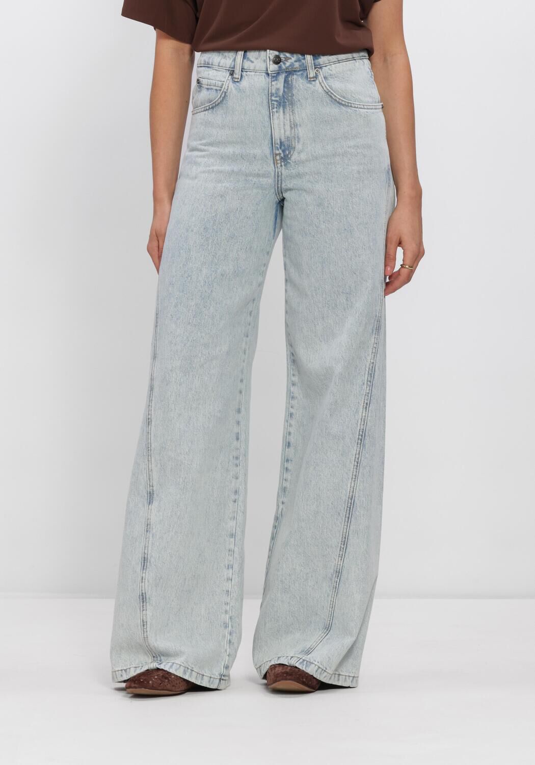 CO'COUTURE ARONACC WIDELL JEANS Hauts & T-shirts en bleu - large