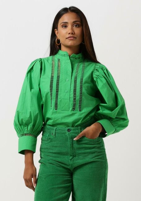 Groene NOTRE-V  BLOUSE NV-AVALYN - large